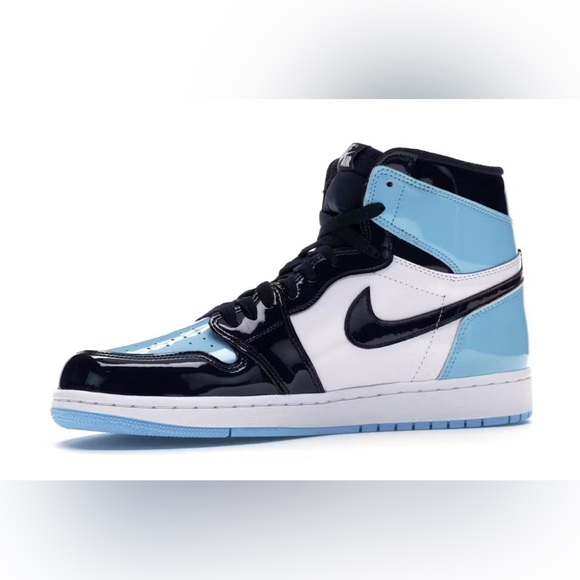 Jordan 1 Retro High UNC Patent Women’s - Picture 8 of 8